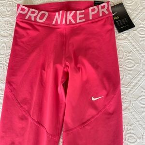 NIKE PINK Pro Tight Fit Legging